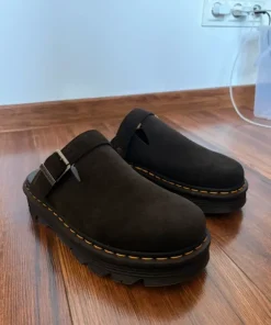Dr Martens Zebzag Mule czarne klapki