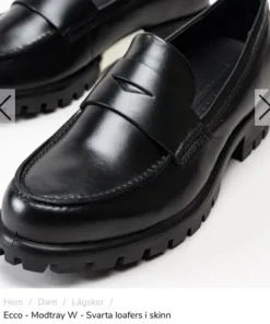 Ecco Modtray W svarta loafers