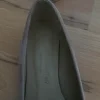 Eleganckie baleriny nude z kokardą roz 39