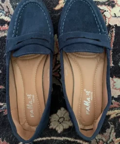 Fama Pastor loafers i ruskind
