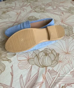 Flotte lyseblå l Loafers