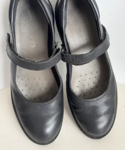 Geox czarne skórzane baleriny r. 37 stan bdb