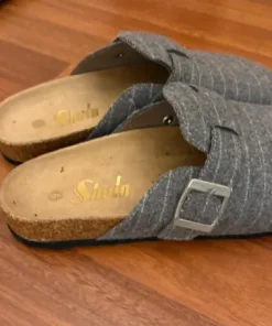 Grå slippers