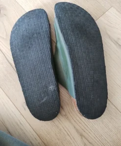 Grønne herre sandaler