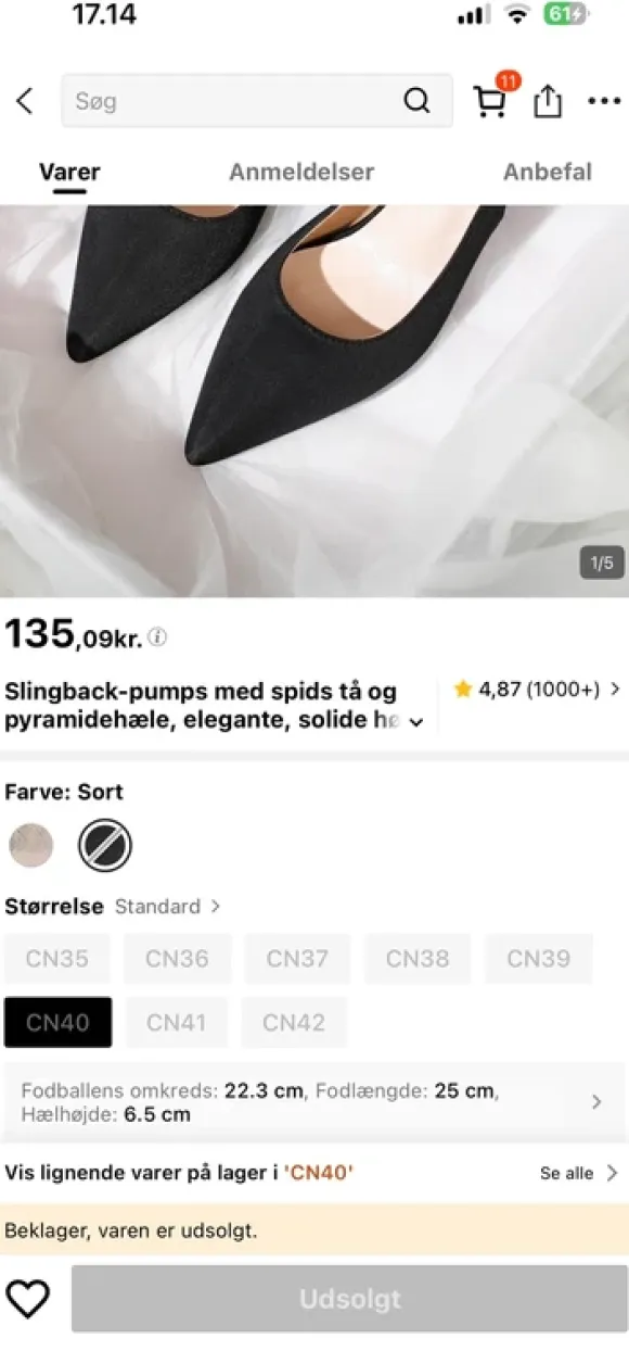 Høje hæle