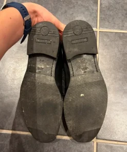 HOPE penny loafers – svarta skinn (nypris 530 USD)