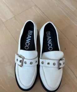Hvide loafers