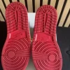Jordan air 1 low black and red