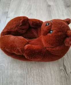 Kapcie cieple misie