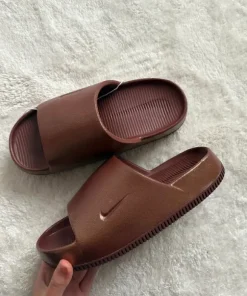klapki damskie nike calm slide print
