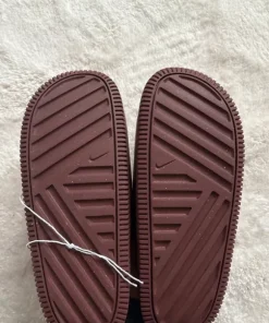 klapki damskie nike calm slide print