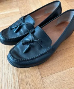 Läderloafers stl 38