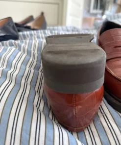 Loafers i skind