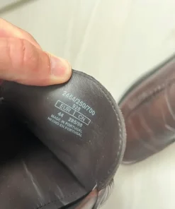Massimo Dutti Brown leather loafers