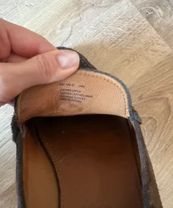Mokasyny loafers Vagabond 41 skóra brązowe zamszowe leader leather
