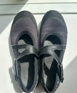 Mørkelilla sporty ballerina