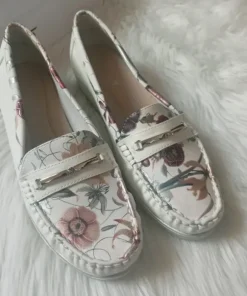 Nowe mokasyny na wyższej podeszwie vintage rozmiar 40