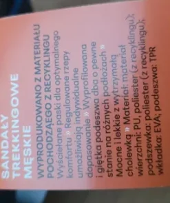 Nowe sandały trekkingowe, męskie