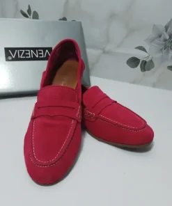 Piękne mokasyny zamszowe Venezia r.39 w. 25.5 cm