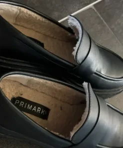 Primark loafers fodrade stl 38 – svarta chunky skor 🖤
