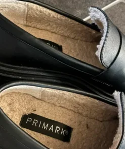 Primark loafers fodrade stl 38 – svarta chunky skor 🖤