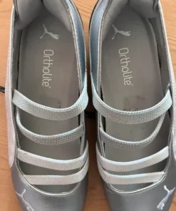 Puma ballerina-sneakers i sølv