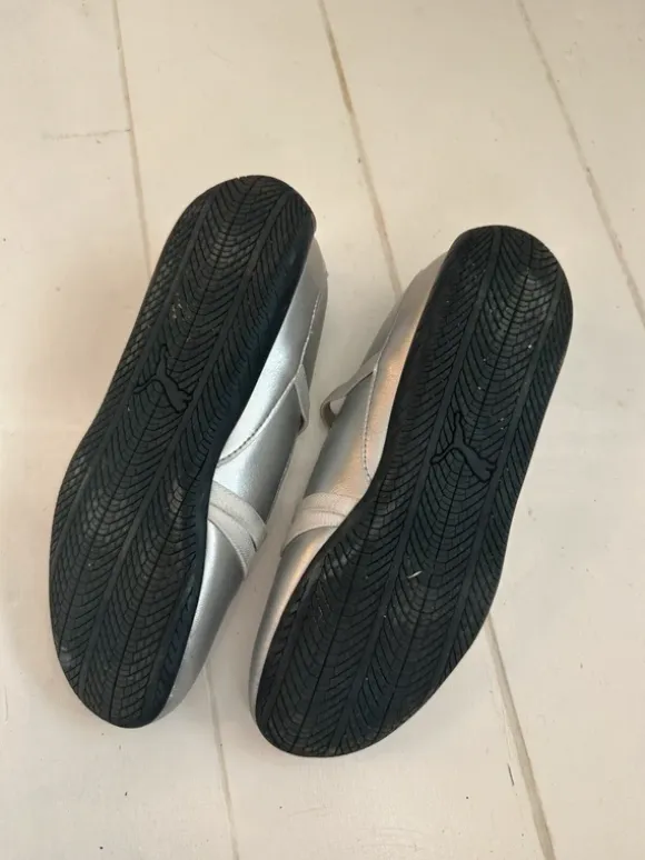 Puma Sølv Speedcat Ballerinaer