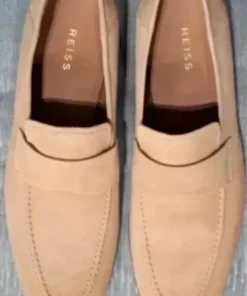 Reiss mokasyny męskie skórzane r.43, 28.7 cm