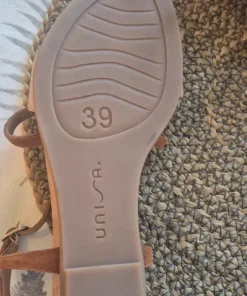 Sandal med strass