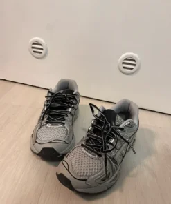 Silver / Gray Asics Sneakers