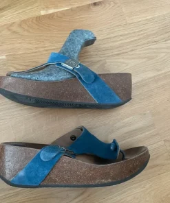 Skórzane buty na koturnie SCHOLL roz 40