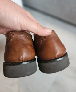 Skórzane półbuty brogsy Parotto Italy r. 42