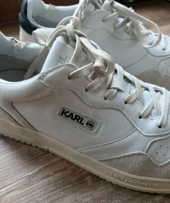 Skórzane sneakersy Karl Lagerfeld r. 45 białe oryginał