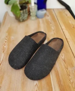 Slippers i uld