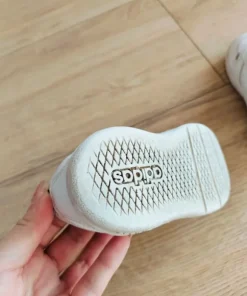 Sneakersy białe adidas rzepy dziecięce