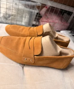 Snygga loafers i mocca