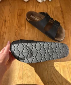 Sorte Rohde sandaler