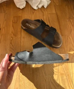 Sorte Rohde sandaler