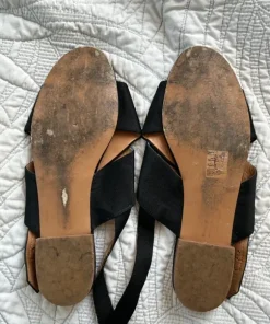 Sorte sandaler