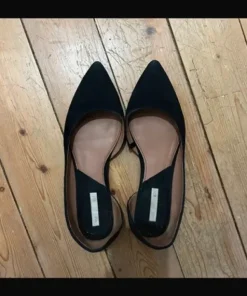 Spetsiga ballerina skor
