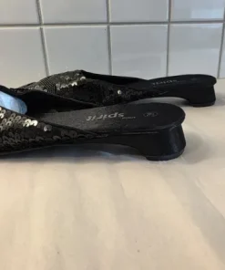 Spirit paljett sandalett bekväm minimal elgans inneskor party sommar 39