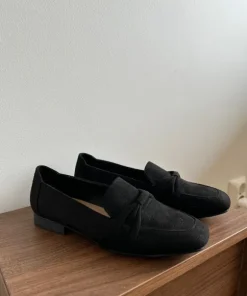 Svarta Loafers