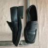 svarta loafers Vagabond 37