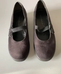 Svarta mocka ballerinaskor stl 38