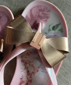 Ted Baker bow klapki japonki kokarda super model 38