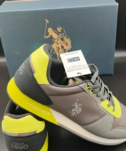 U.S. Polo ASSN Szare Sneakersy 45 Streetwear Y2K