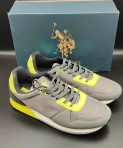 U.S. Polo ASSN Szare Sneakersy 45 Streetwear Y2K
