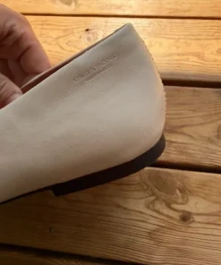 Vagabond ballerinaer i ægte læder