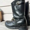 Vintage leather boots