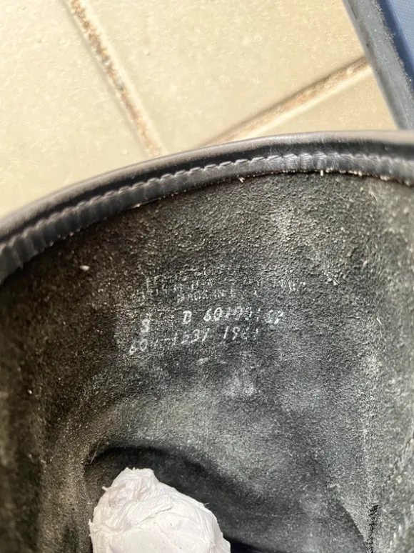Vintage leather boots